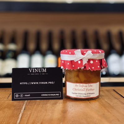 VINUM - Ferber Confiture Cerises blanches d'Alsace Napoléon